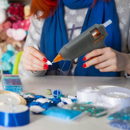 Handy Glue Gun - 11 mm - gray