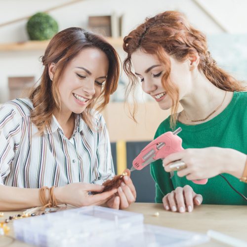 Handy Glue Gun - Cordless - 7 mm - Baby pink