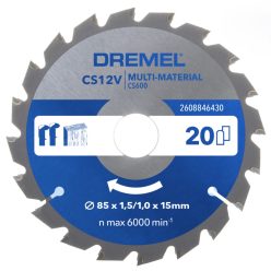   DREMEL® Blueprint körfűrészlap többféle anyaghoz (CS600)
