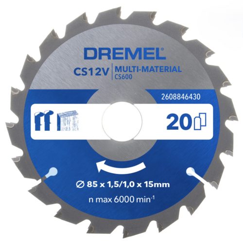 DREMEL® Blueprint körfűrészlap többféle anyaghoz (CS600)