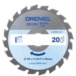 DREMEL® Blueprint körfűrészlap fához (CS500)