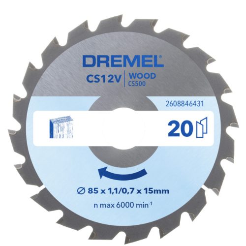 DREMEL® Blueprint körfűrészlap fához (CS500)