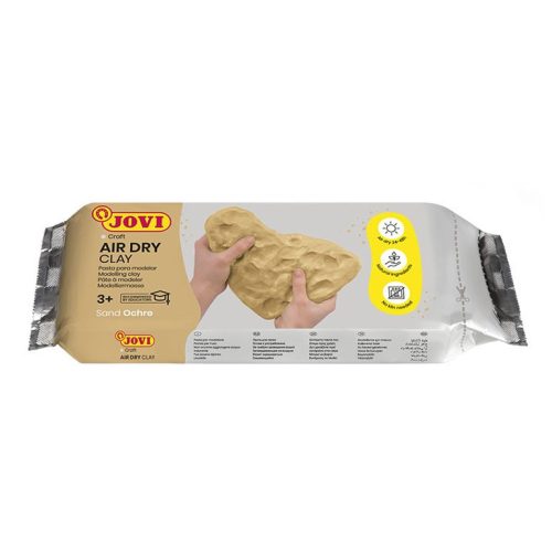 JOVI levegőn száradó modellező gyurma - okker 500 g 