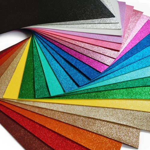 Large Glitter Craft Foam - Glitter EVA Foam - 2mm