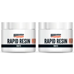 Pentart Rapid Resin 1:1 set - White 2 x 80ml