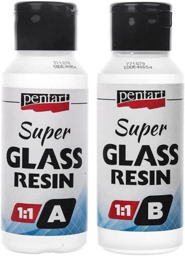Pentart Szuper Glass Resin 1:1 set - 2 x 125ml