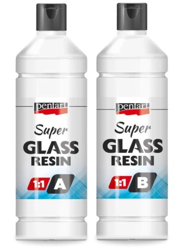 Pentart Szuper Glass Resin 1:1 set - 2 x 250ml
