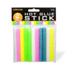 Glue sticks - 11 x 100 mm - colored - 10 pcs