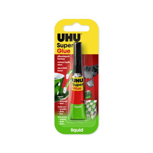 UHU Super Glue - liquid instant adhesive 3g 