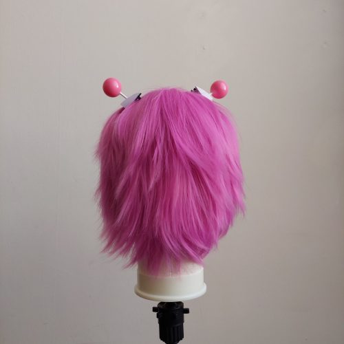 The Disastrous Life of Saiki K. - Saiki K. cosplay paróka, fejdíszekkel