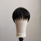 Fekete rövid cosplay paróka