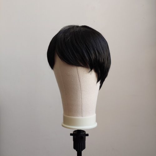 Fekete rövid cosplay paróka