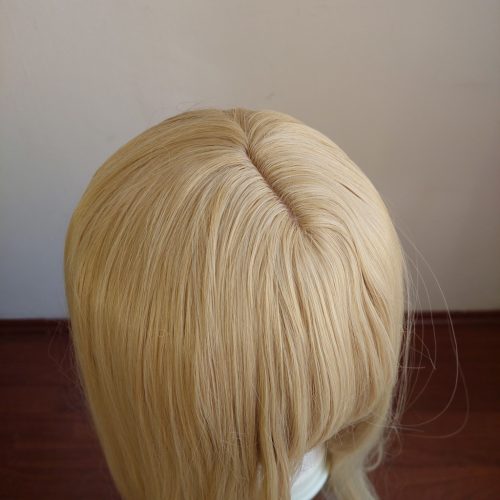 Szőke hosszú frufrus cosplay paróka